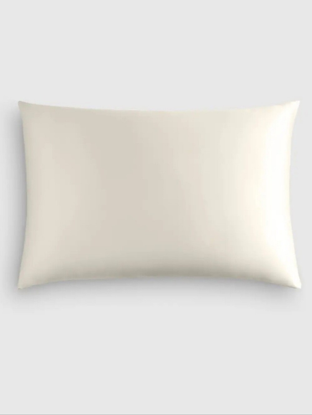 Quince 100% Mulberry Silk Pillowcase, King, Ivory